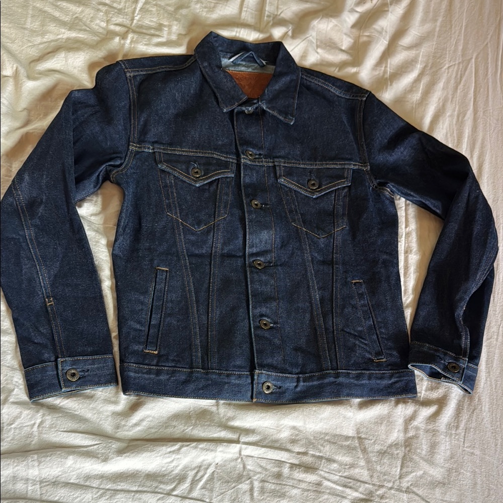 Men's BraveStar Selvage Denim Jacket - Cone Mills Dead Stock Denim 14 oz